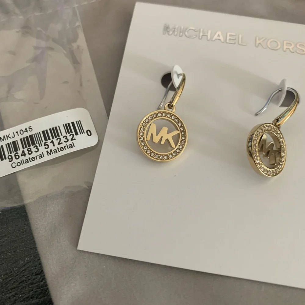 COPY - MK Micheal Kors drop earrings - Picture 4 of 4